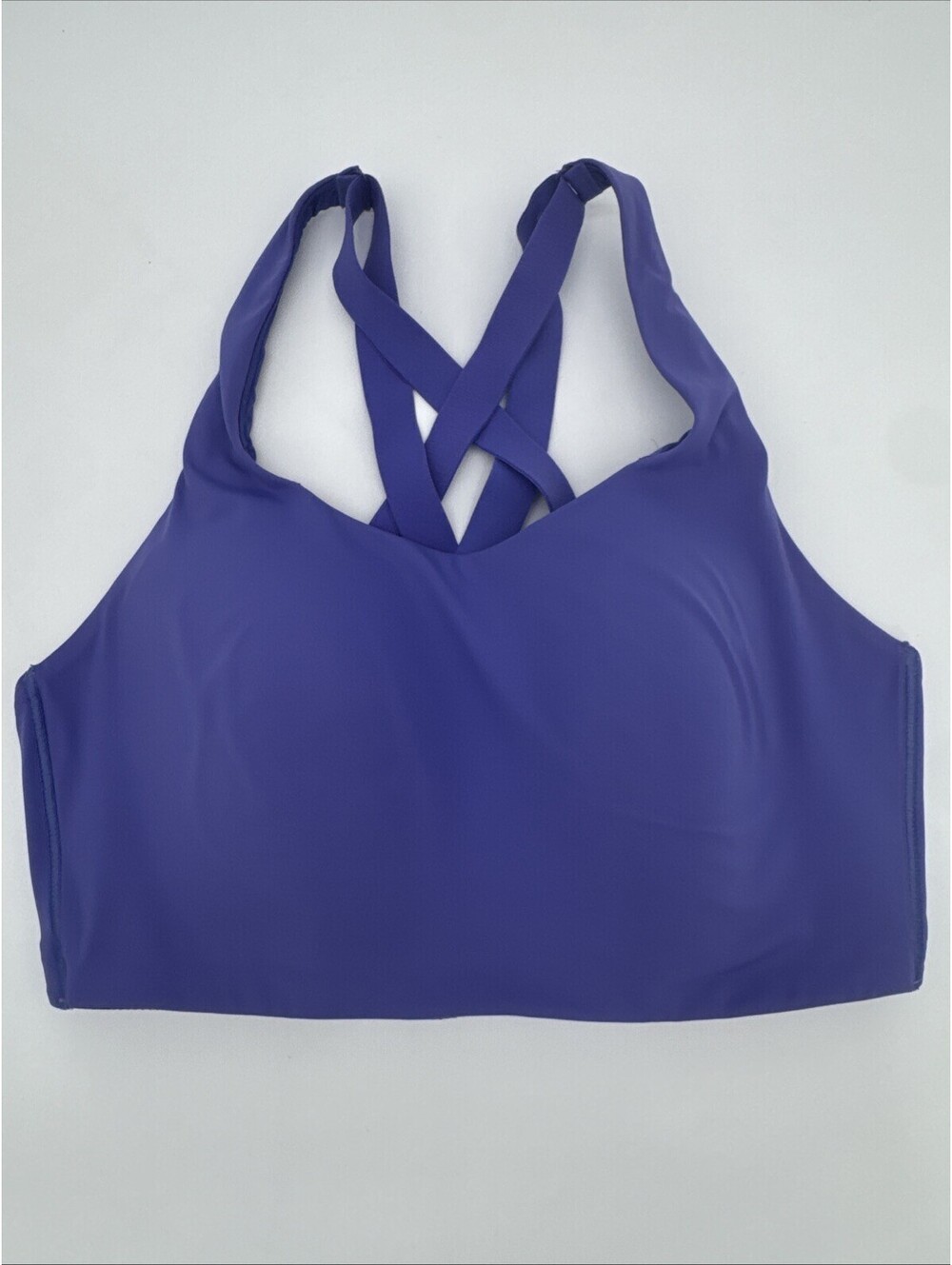 Lululemon Energy Bra Size 38DD Charged Indigo Adjustable Straps Hook Eye